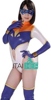 Amazon.co.jp: G社Heroine スーパーガール レオタード コスプレ